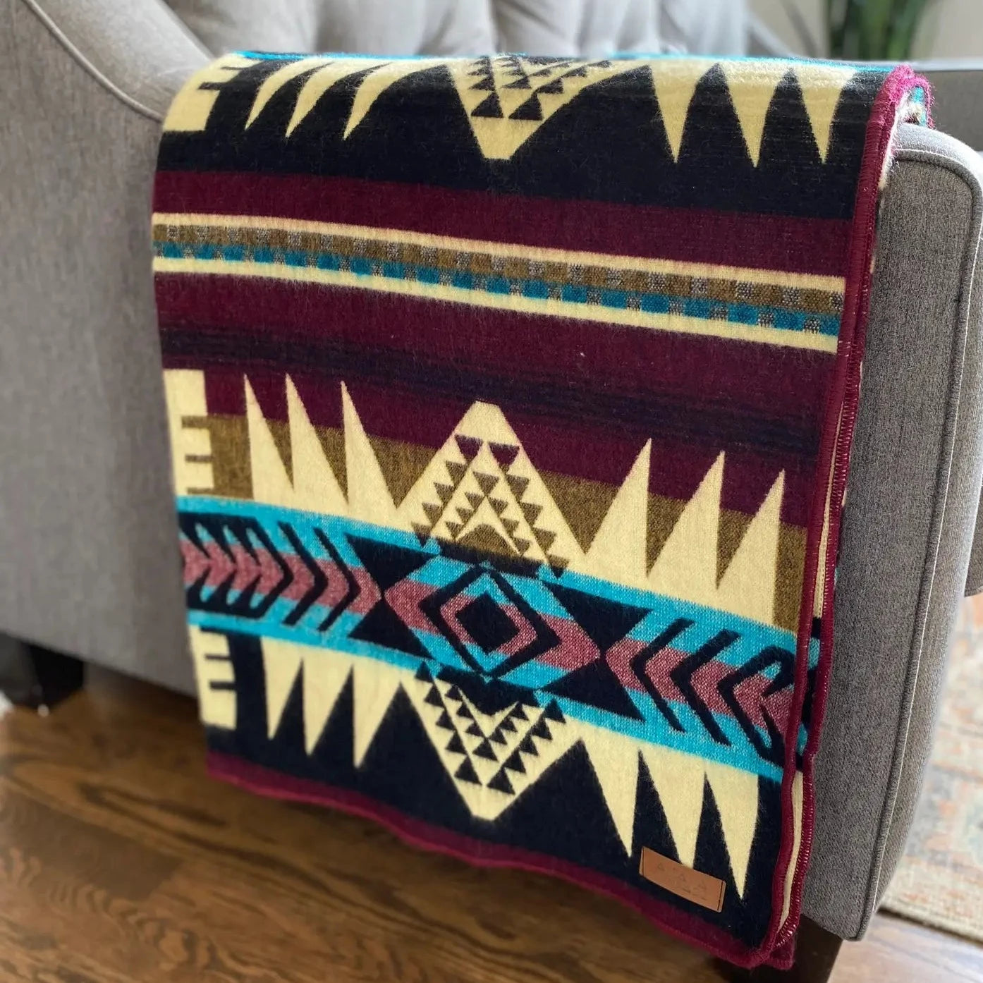 Take Advantage Andean Alpaca Wool Blanket - Southwest