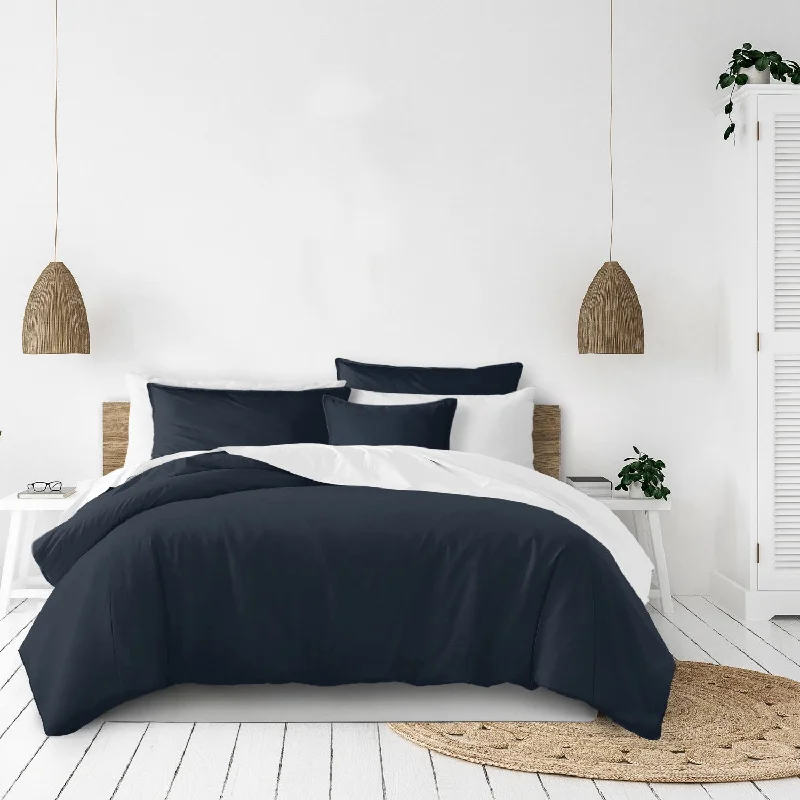 Weekend Discounts to Delight Braxton Navy Bedding