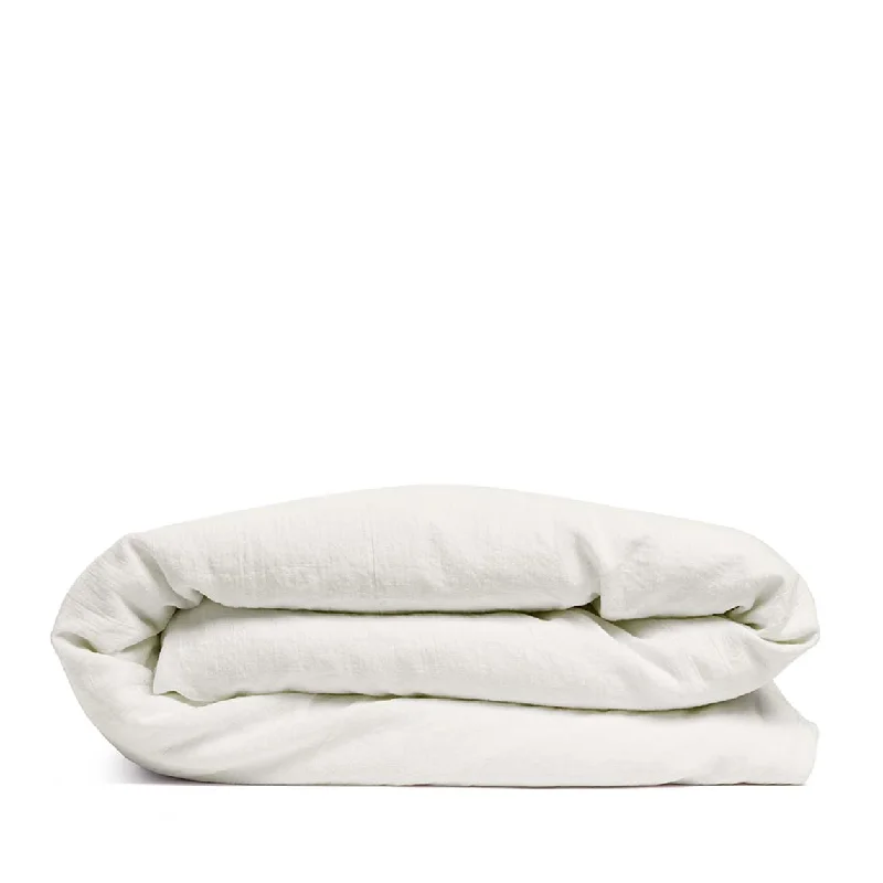 Today's Deal Linen duvet cover warm white