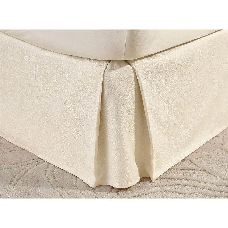 Low Prices Crowning Touch by Welspun Cotton Naturals Bedskirt
