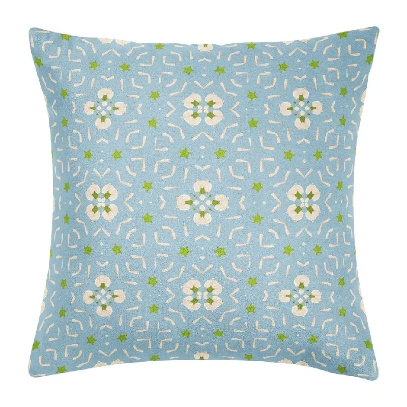 Deal Dash Dorset Garden Blue 22x22 Pillow