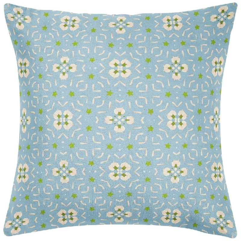 Limited Availability Dorset Garden Blue 26x26 Pillow