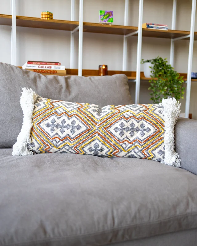 Weekend Sale: Don't Miss Out Edgar Organic Cotton Lumbar Pillow $60 Today Only