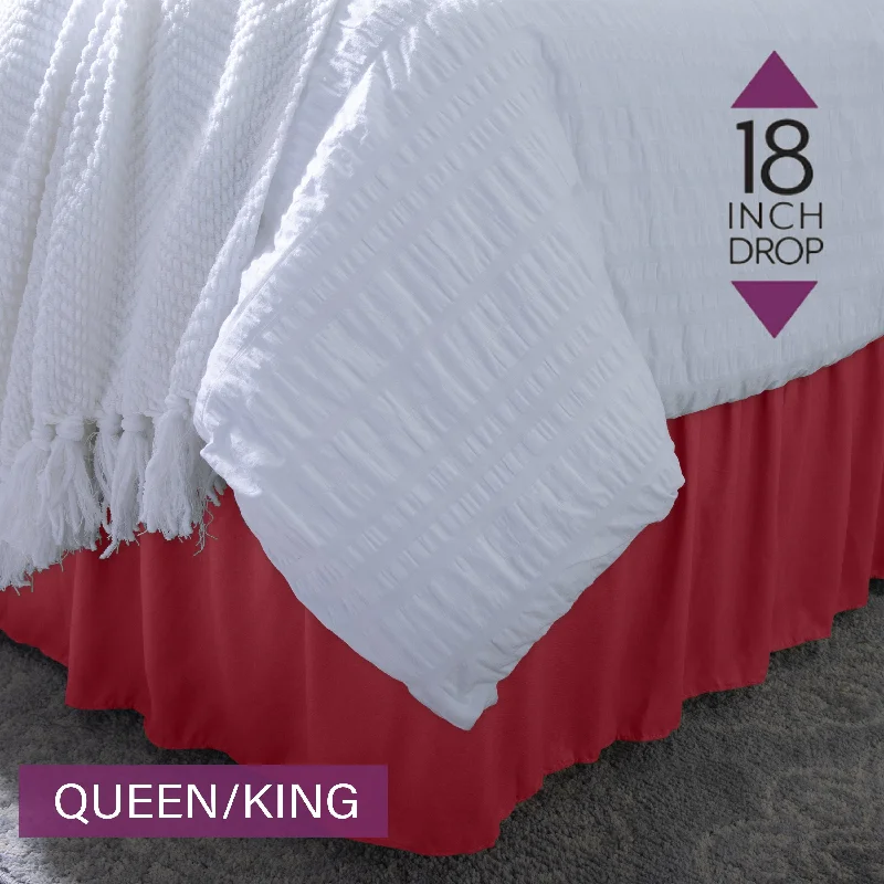 Sale Event Home Details 18" Drop Wrap Around Bed Ruffle Queen/King