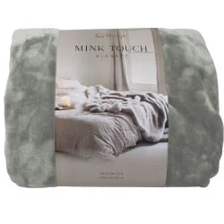 One-Day Only Mink Touch Silver Blanket