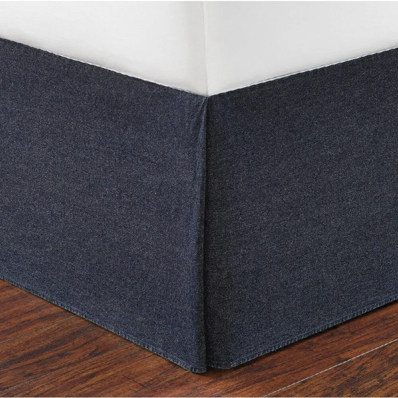 Crazy Savings Nautica Seaward Denim California King-size Bedskirt