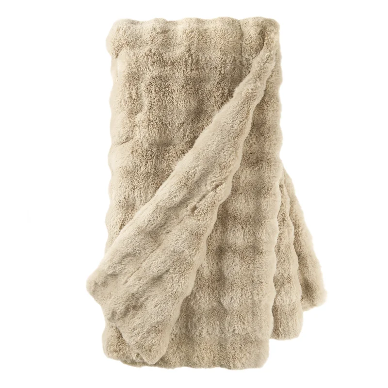 Limited Availability Pine Cone Hill Fab Faux Sand Throw
