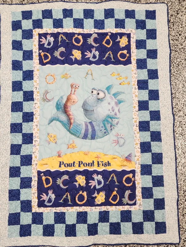 Now or Never Pout Pout Fish Quilt