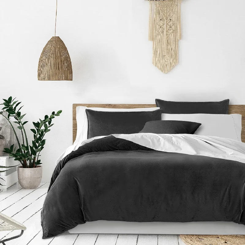 Super Bargain Vanessa Charcoal Bedding